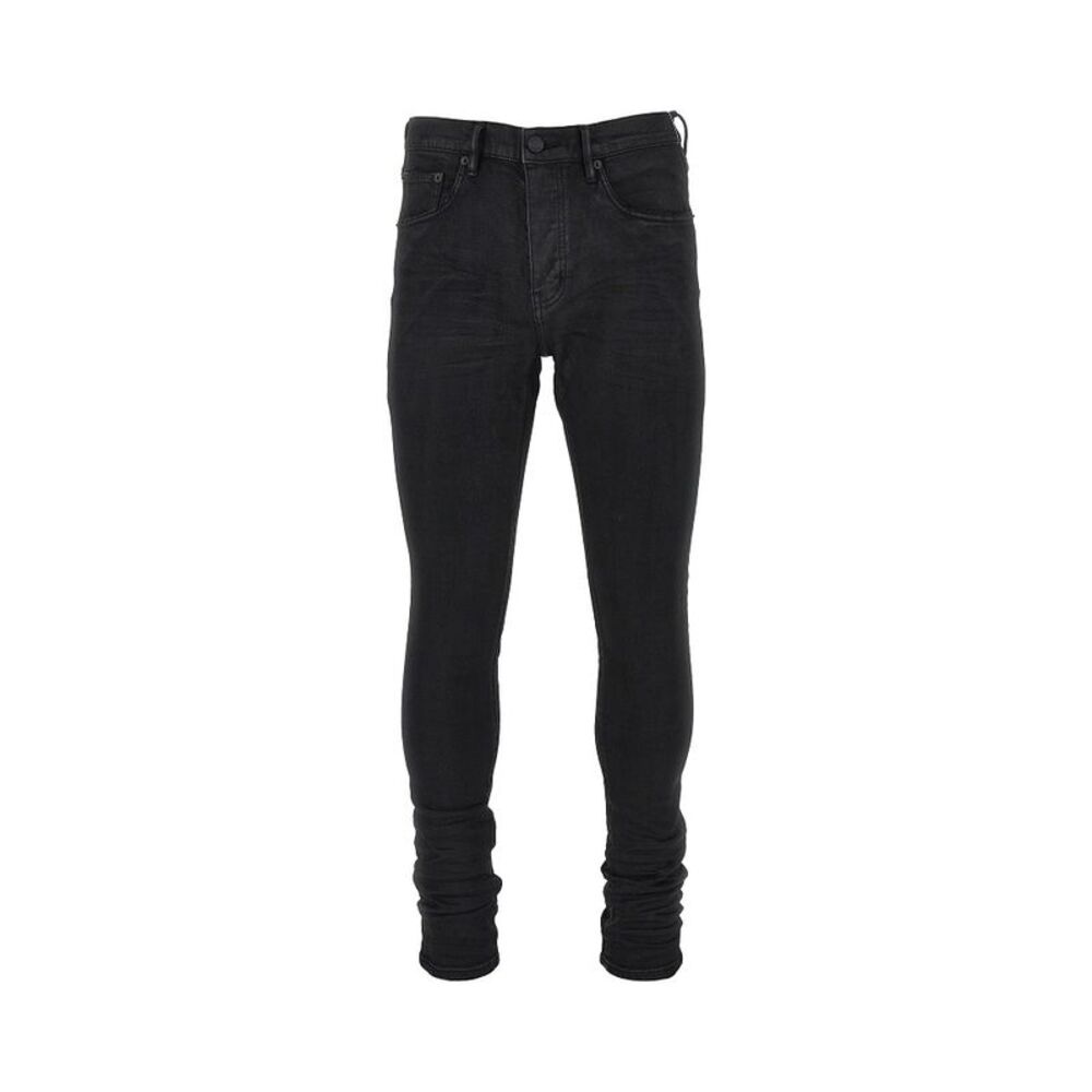 Purple Brand Men Black Resin P001 Jeans